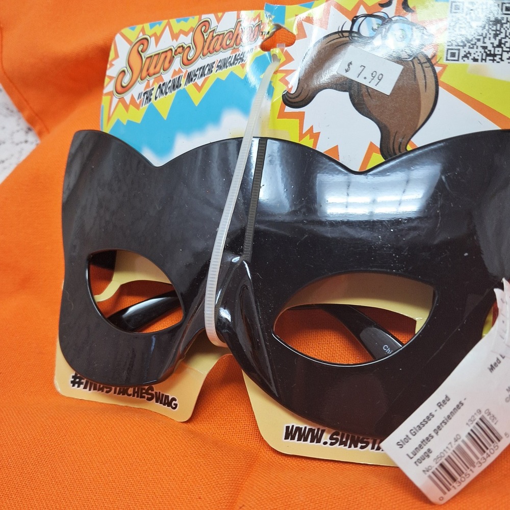 Novelty Glasses Bundle of 3‎ Halloween Costume Party Sunglasses Sunstaches